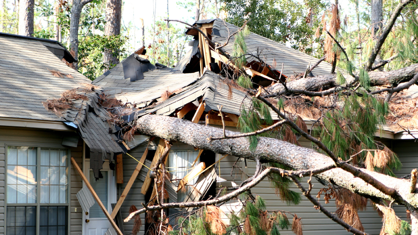 storm damage roof repair